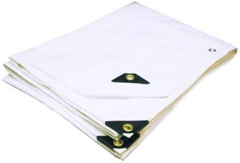 Extra Heavy Duty 3-Ply Coated Reinforced Tarp, 6 oz, 20’x40’ C212590
