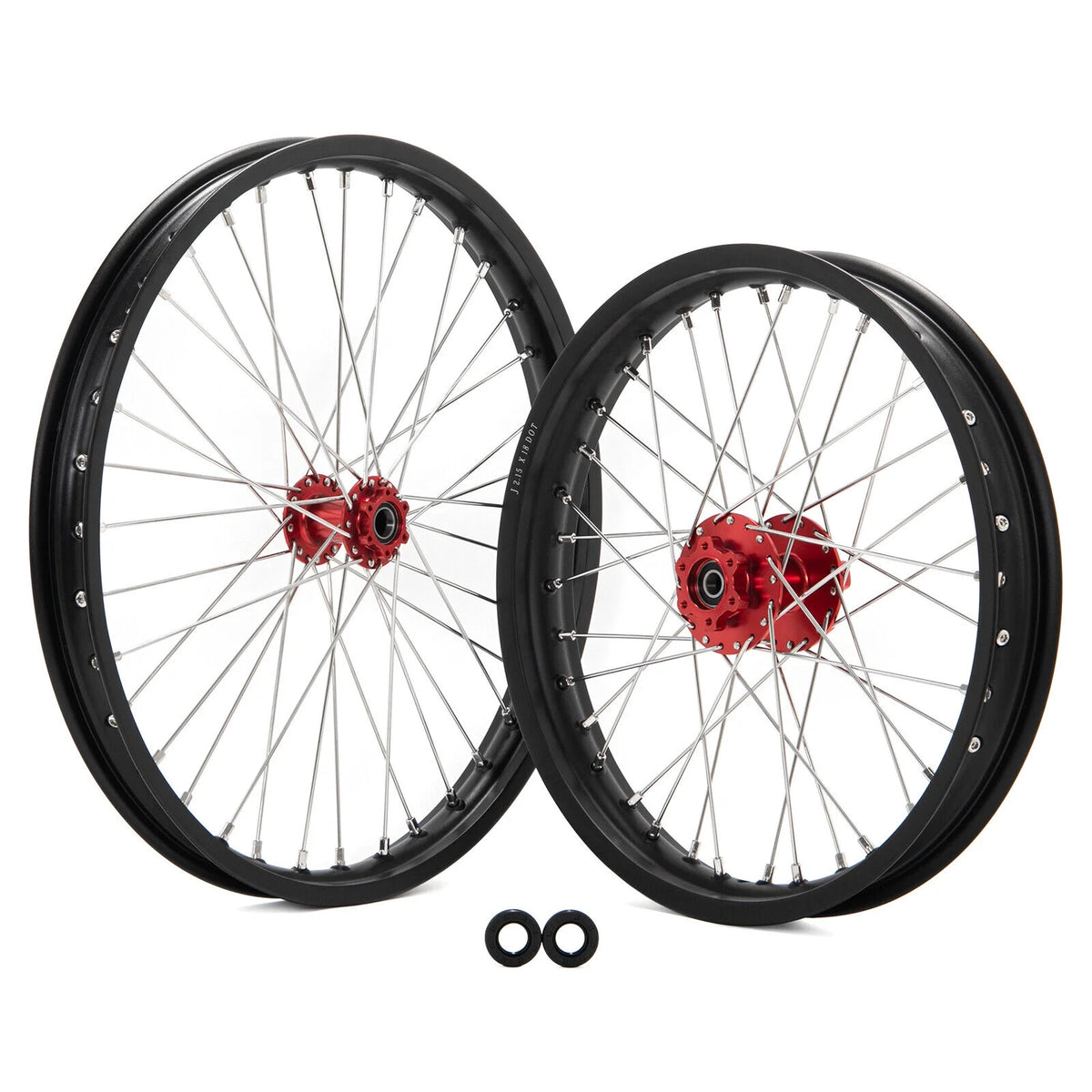 19"x1.4" Front 16"x1.85" Rear Wheels Rims Hubs E-Dirt Bike V63713