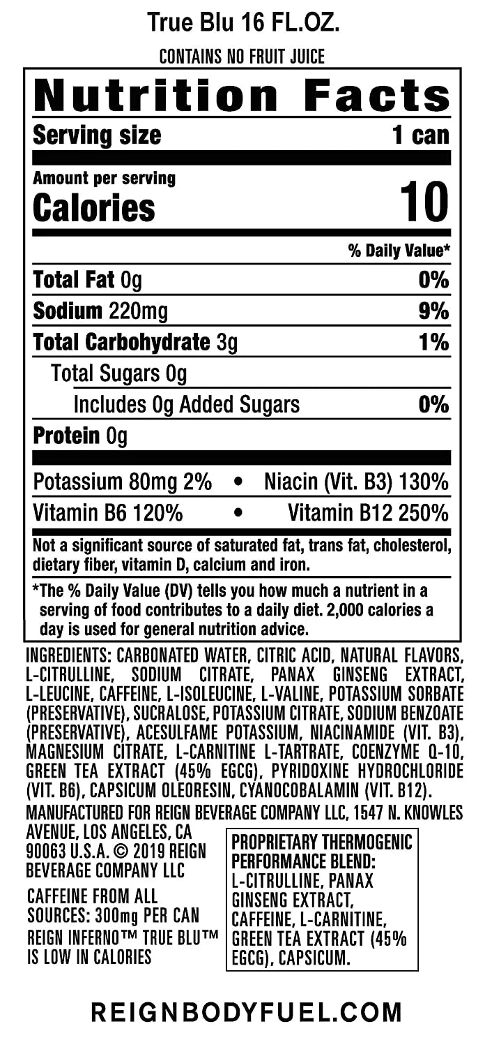 Thermogenic Fitness Drink 16 Ounce Pack of 12 M1979