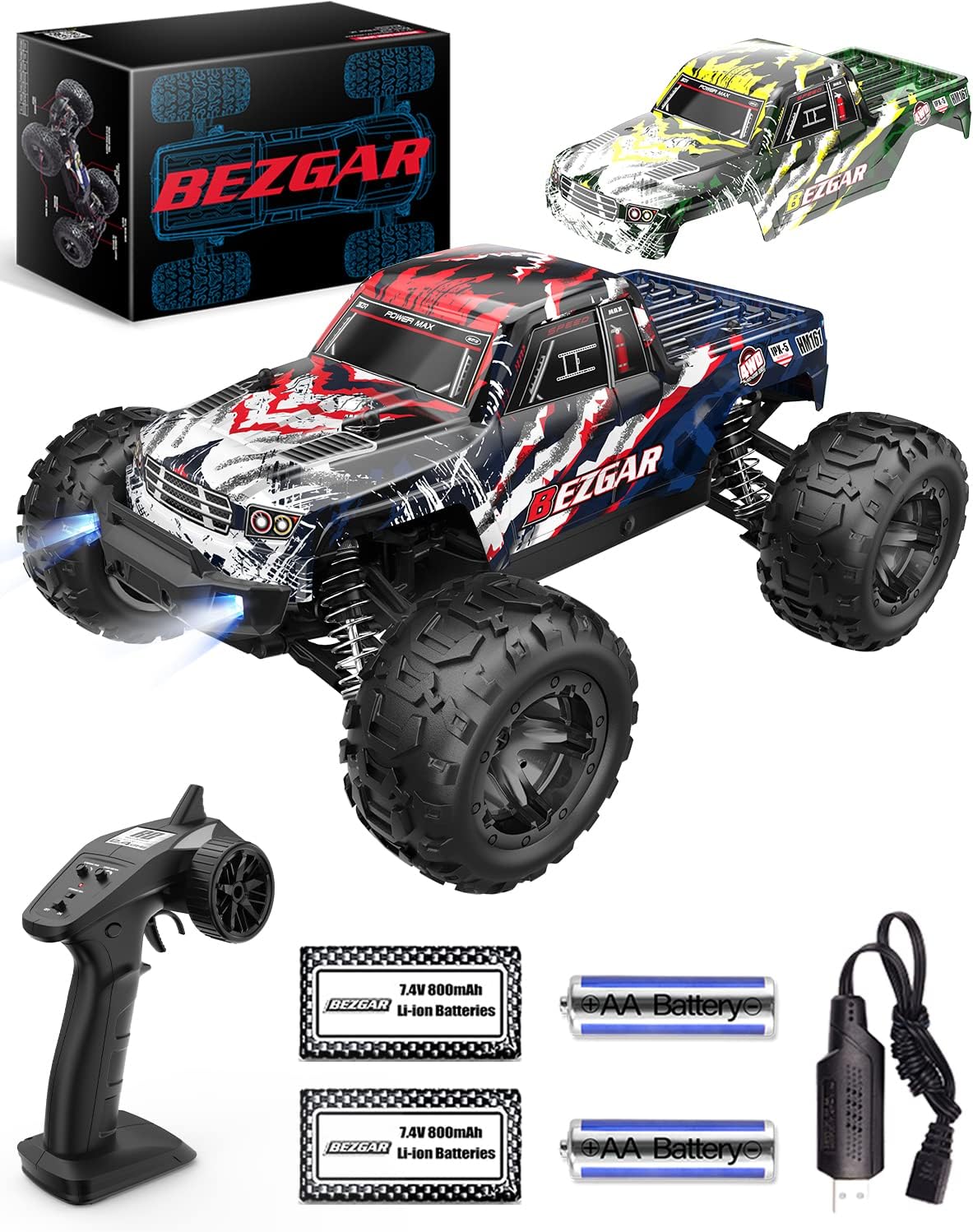 1:16 Scale 4WD Brushless Remote Control Truck U408