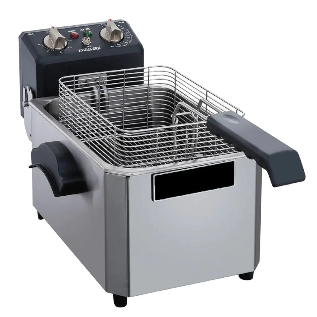 7lb. Single Basket Electric Countertop Fryer W174901