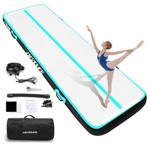 6.6ft Inflatable Air Gymnastics Mat Tumble Track with Air Pump I1760