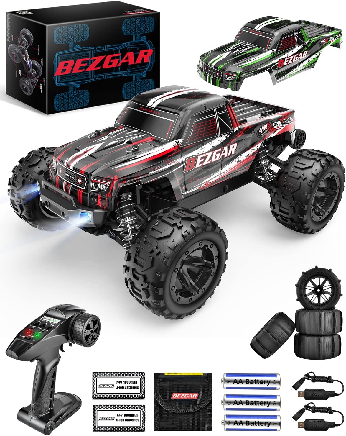 1:16 Scale 4WD Brushless Remote Control Truck U408