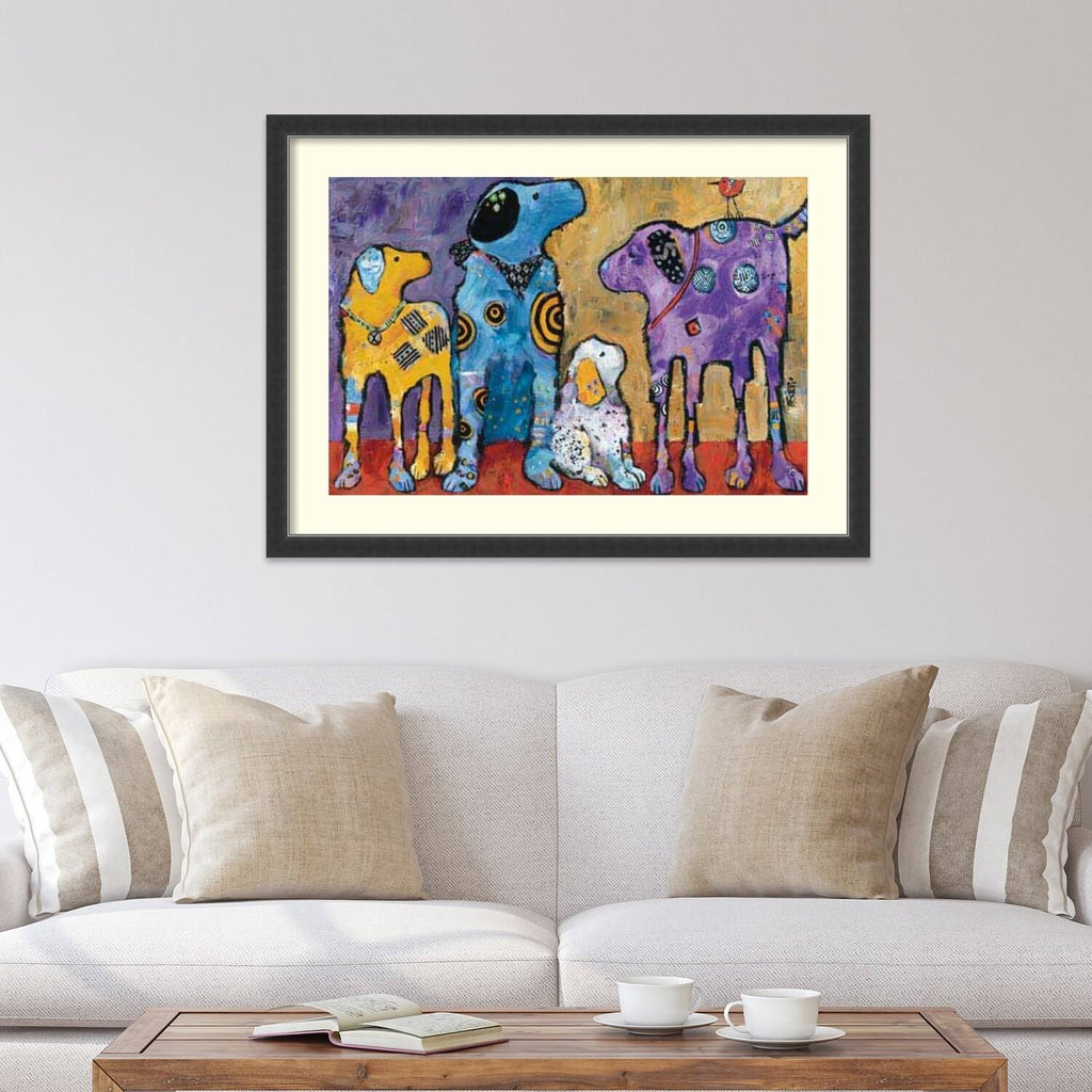Framed Print Dogs C954651