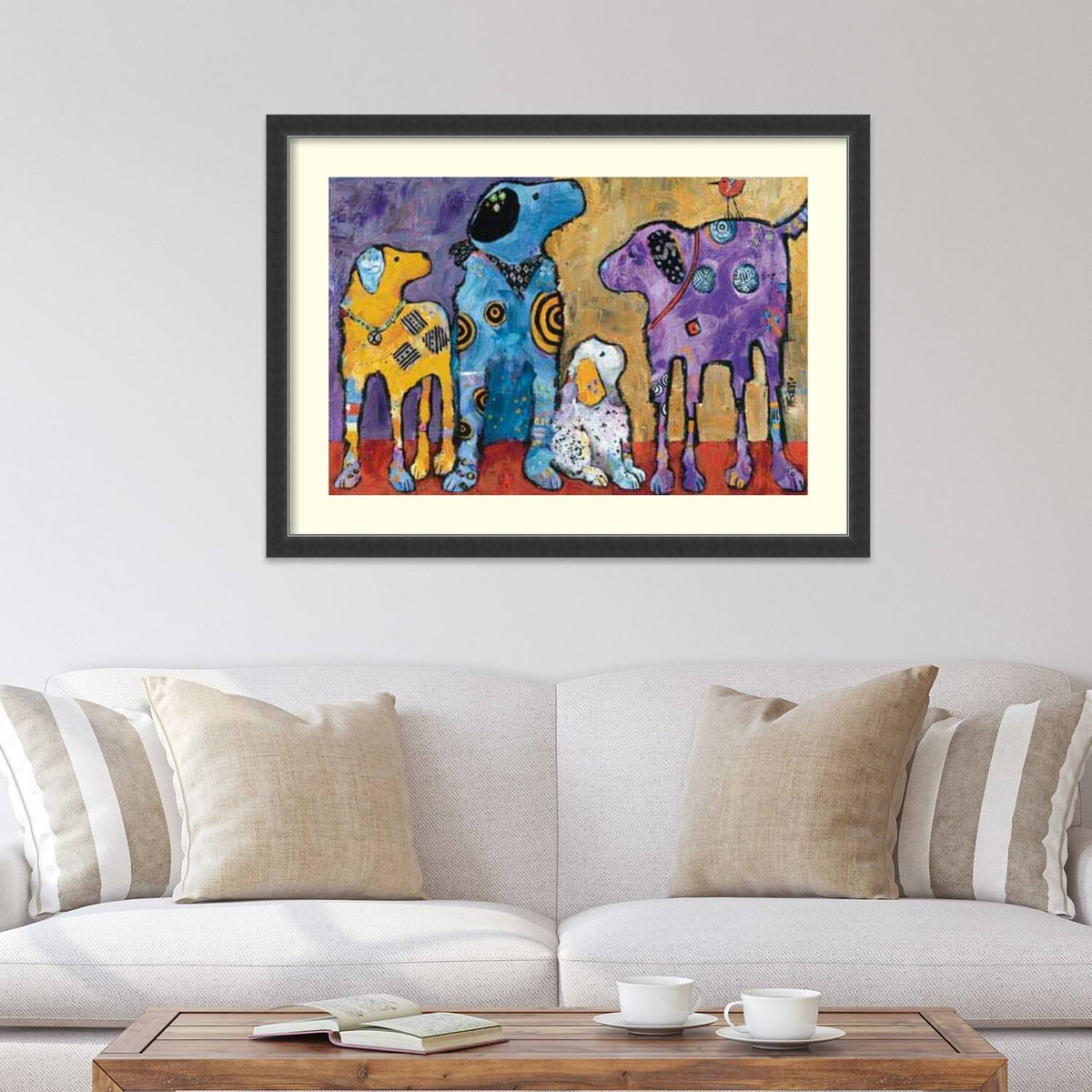 Framed Print Dogs C954651