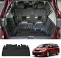 Cargo Liner Trunk Floor Mat for Toyota Sienna 2011-2019 Pack of 2 D860