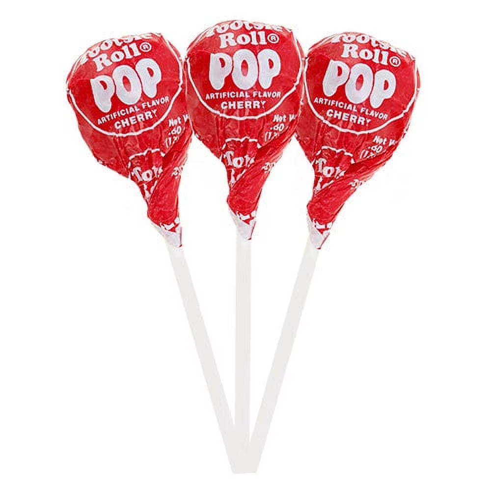 Cherry Tootsie Pops - 2 LB Bulk Bag B35896