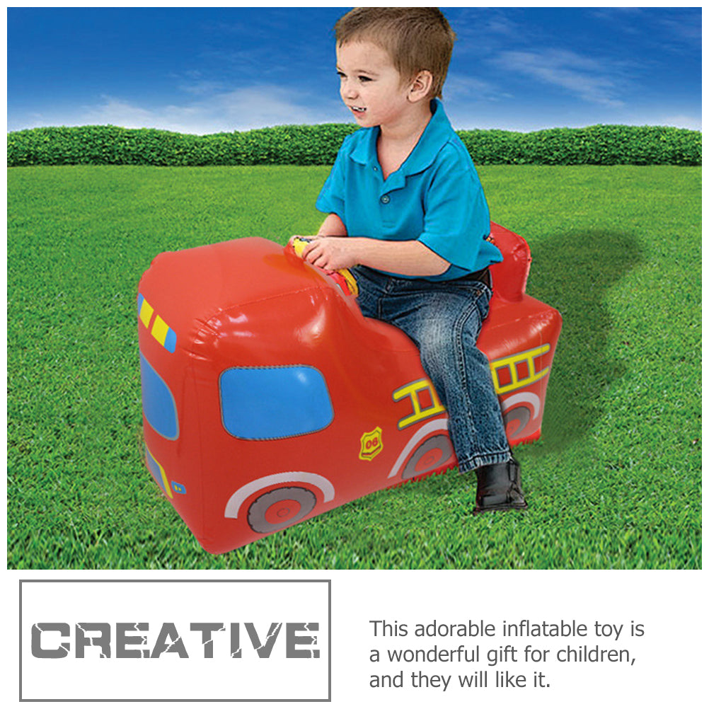 5 Count Inflatable Toy Cars Truck Fire Truck A403