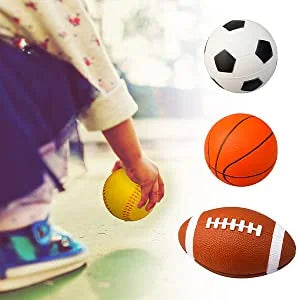 Set of 4 Soft Foam Sports Balls T769