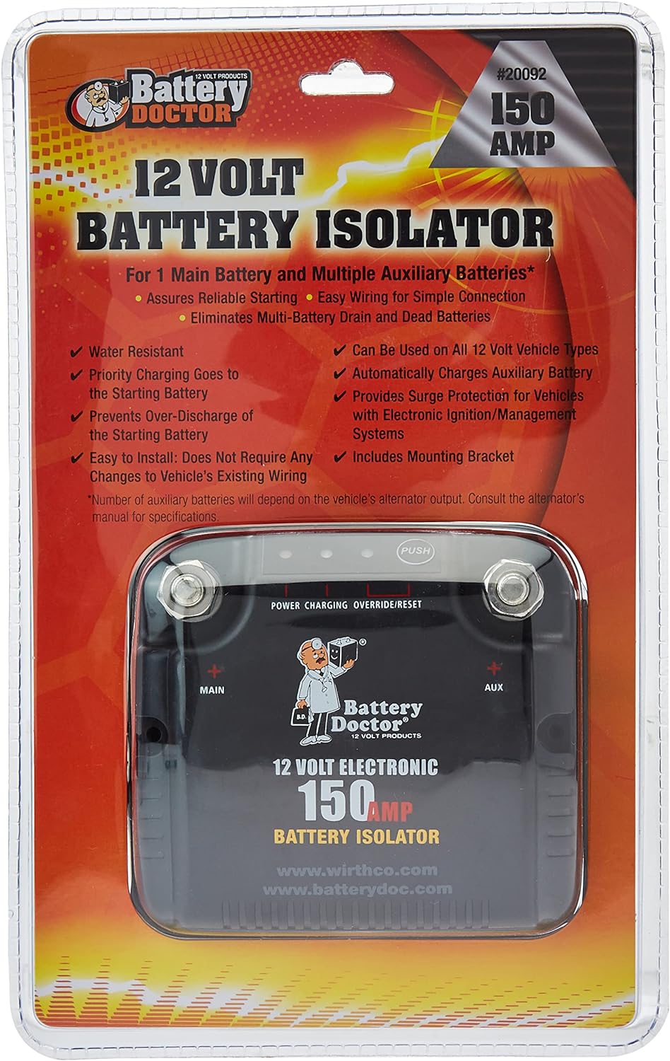 125 Amp/150 Amp Battery Isolator J592289
