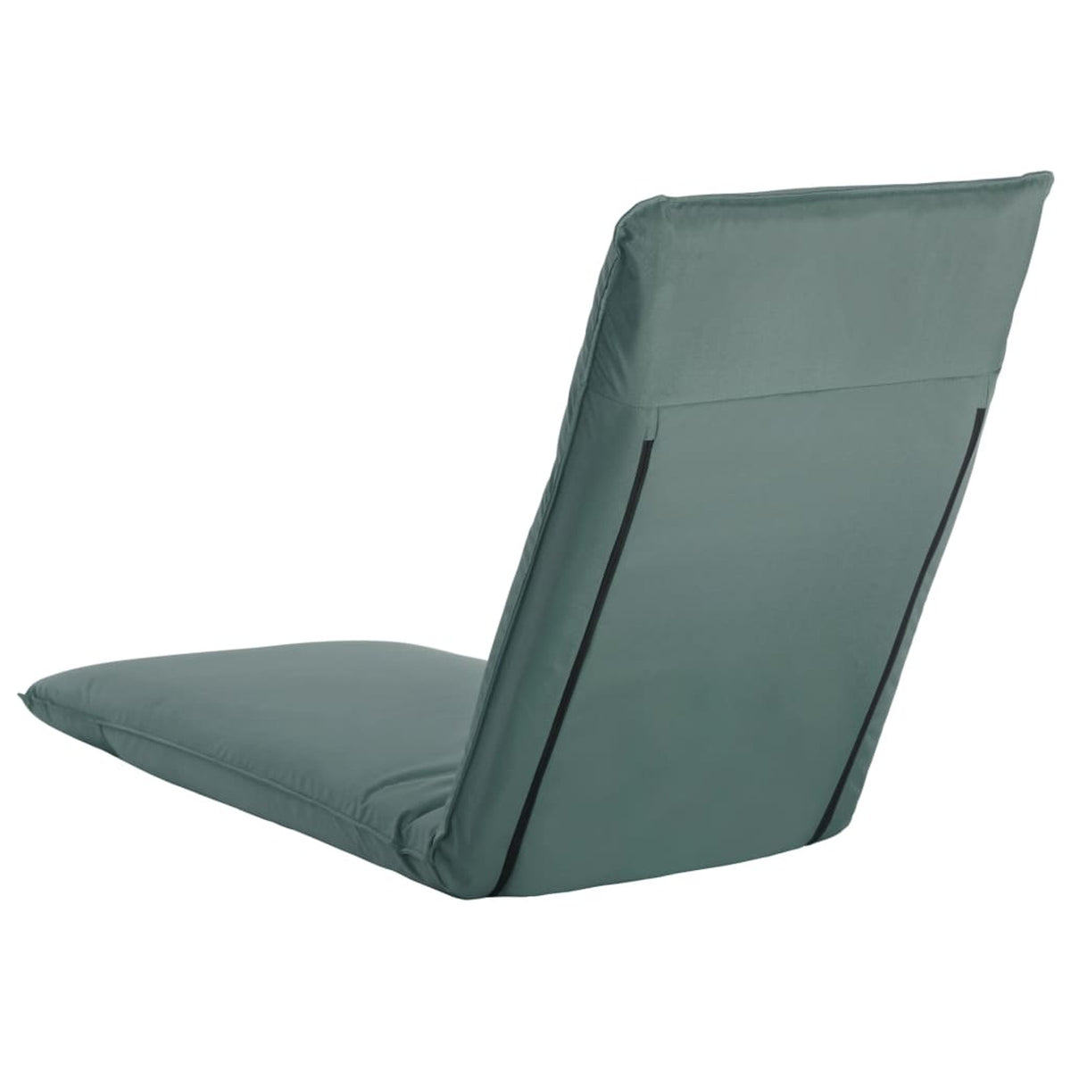 Folding Sun Lounger Oxford Fabric Chaise Lounge Chair Gray D1683