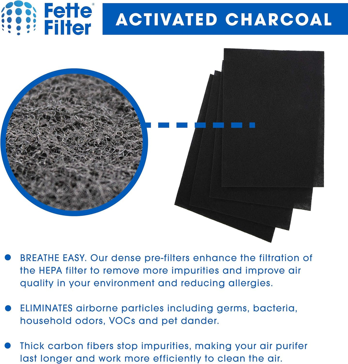 2 True HEPA + 8 Carbon Filters Q5713