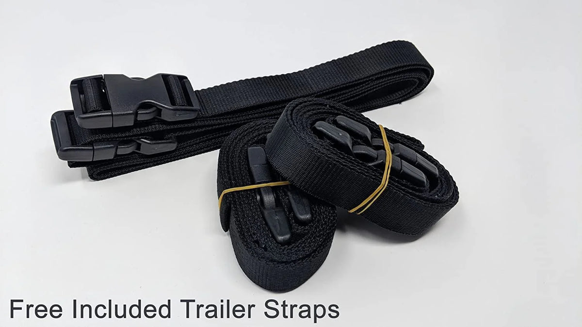 RED/Black All Weather Jet Ski Cover with Trailer Straps and Storage Bag K607228