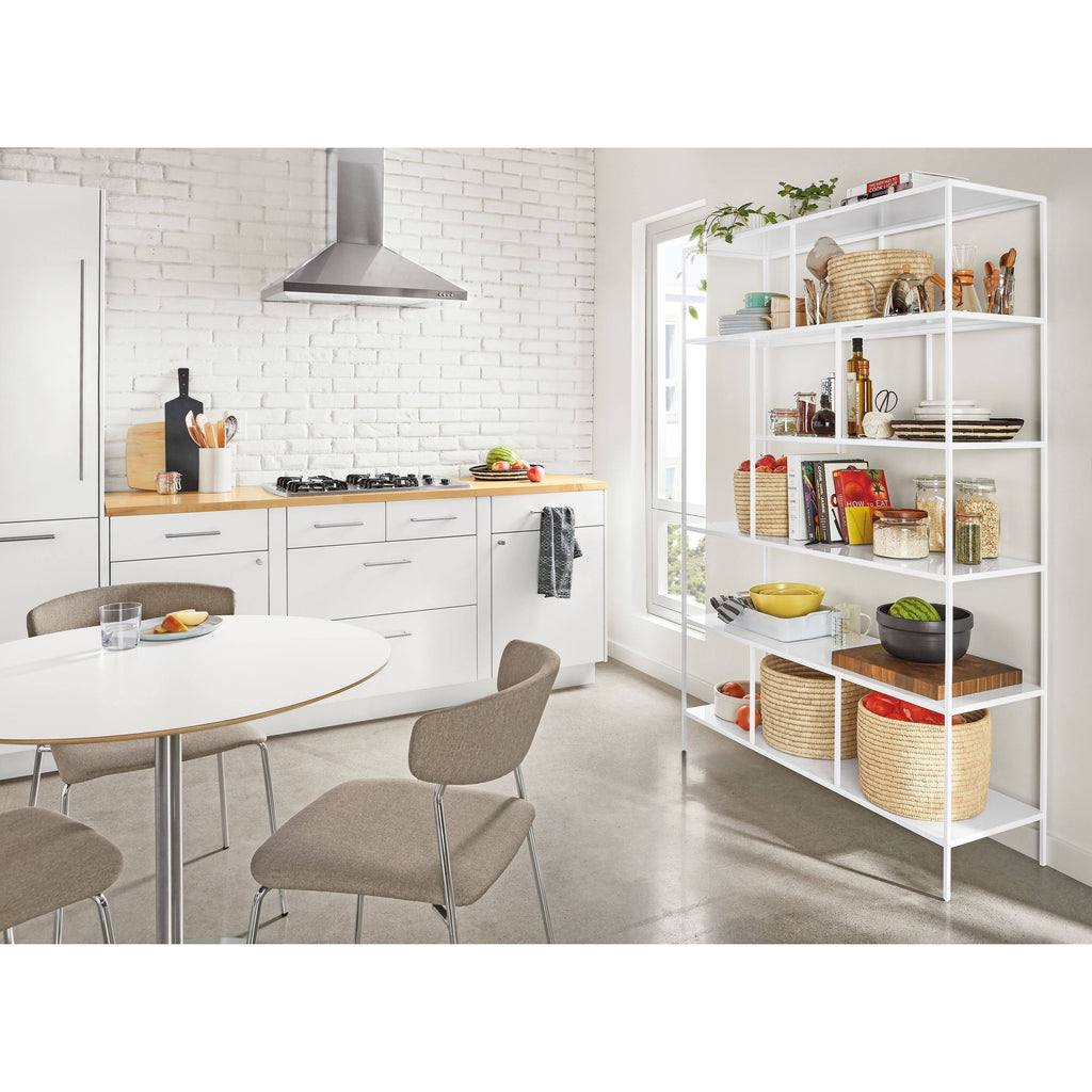 Modern Bookcase 15d 32W 59H in Taupe G20806