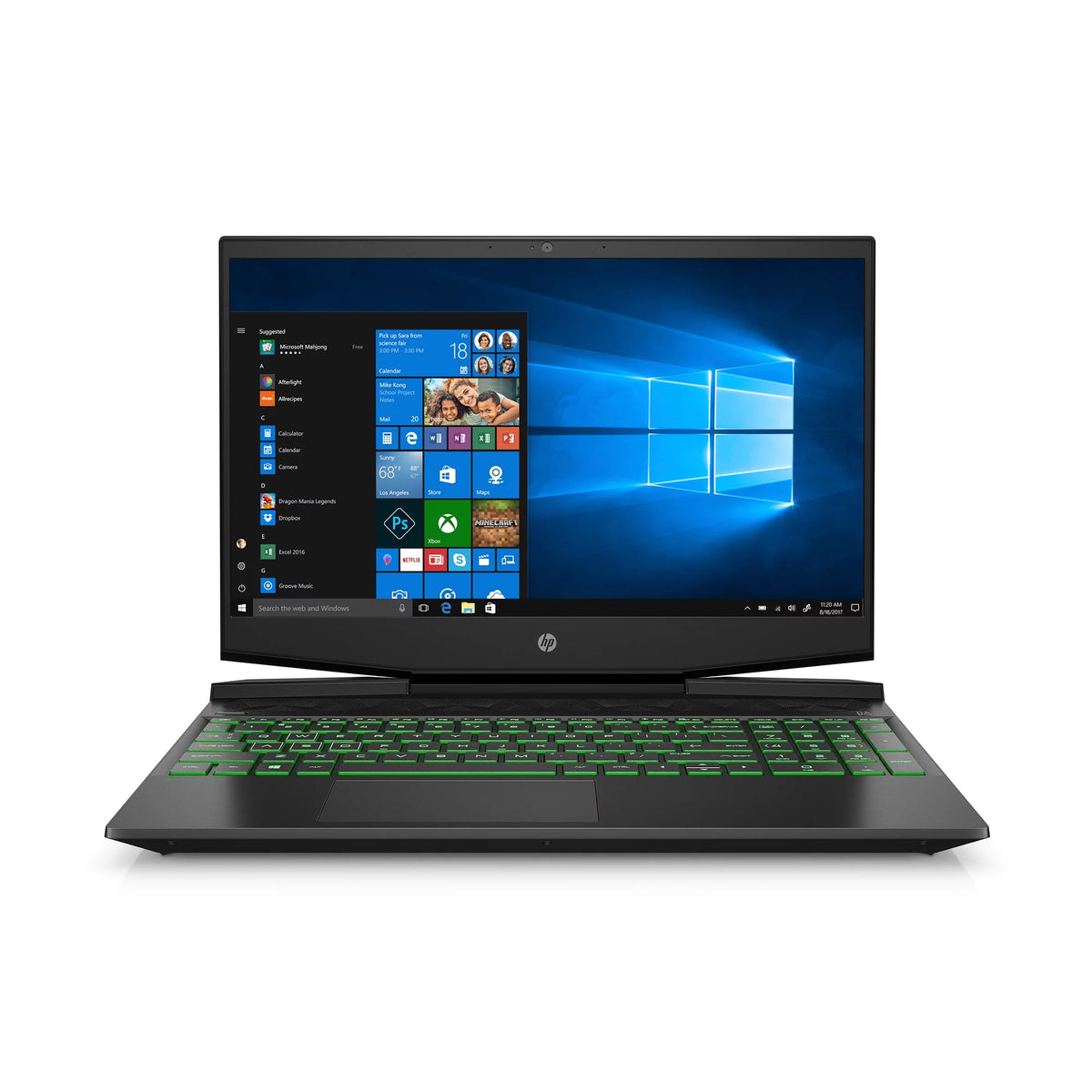 15.6" FHD Gaming Laptop, Intel Core i5, 8GB RAM, 256GB SSD, Shadow Black E922160