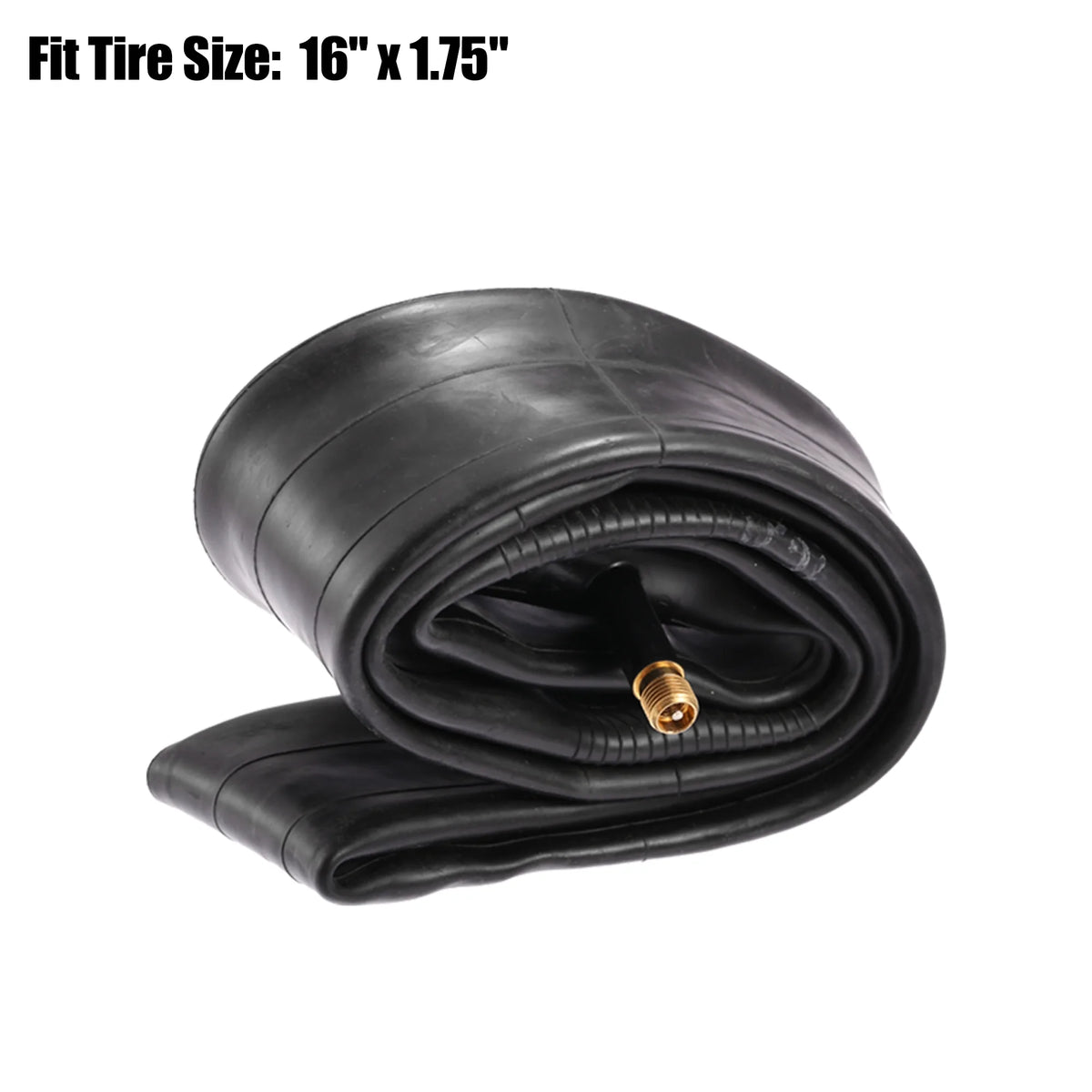 3 Pcs 16 inch Bike Inner Tube Rubber 29mm Long Straight Valve W747