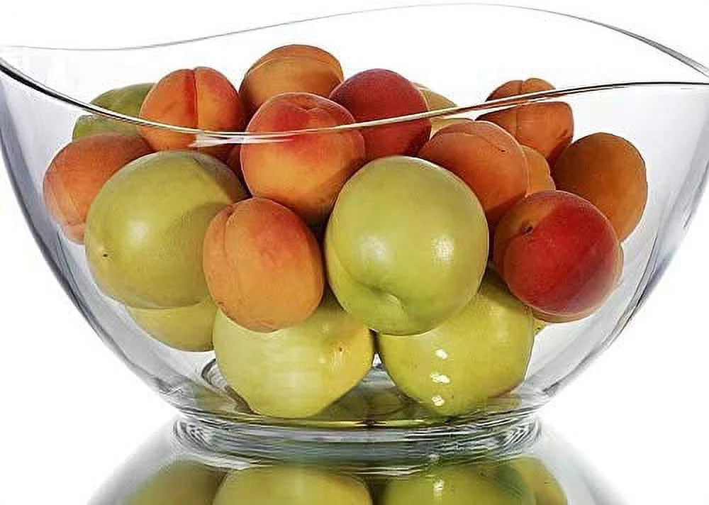 Glass Serving Bowl, 63.5 Ounce, Microwave and Dishwasher Safe E949