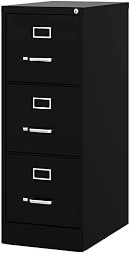 22-in Deep 3 Drawer Light Gray Metal File Cabinet D254