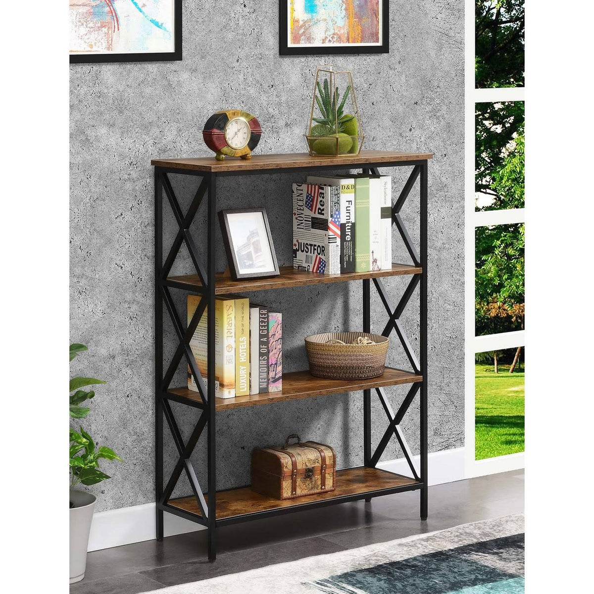 4 Tier Bookcase L29888