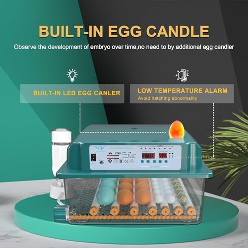 16 Egg Incubator with Automatic Egg Turning and Humidity Control H889