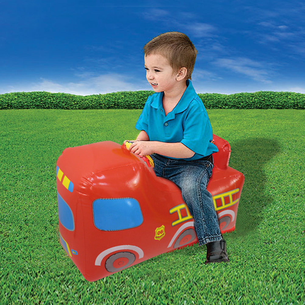 5 Count Inflatable Toy Cars Truck Fire Truck A403
