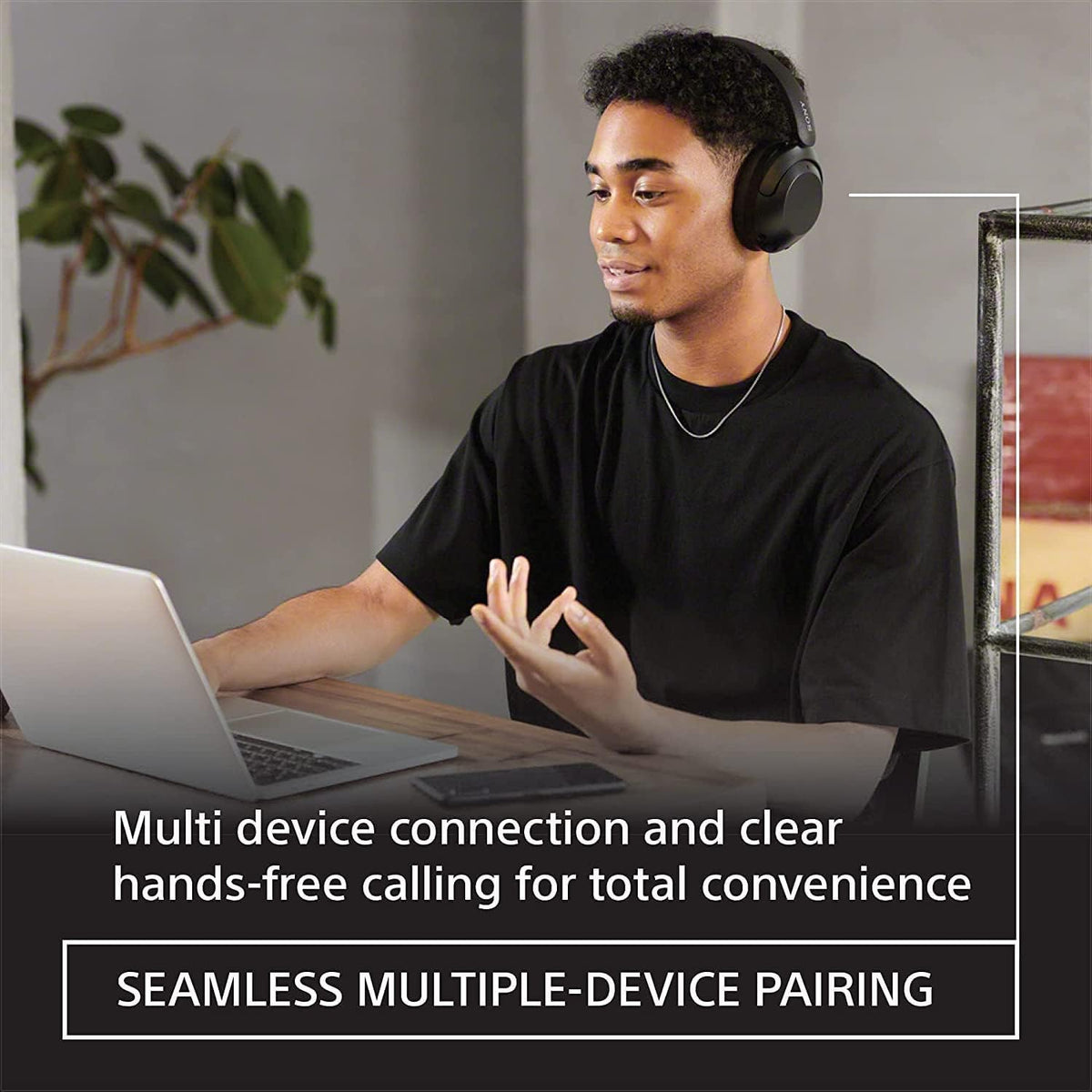 Wireless Bluetooth Over The Ear Headset with Microphone Extra Bass Noise Cancelling Headphones P5332