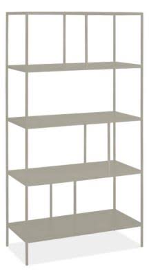 Modern Bookcase 15d 32W 59H in Taupe G20806