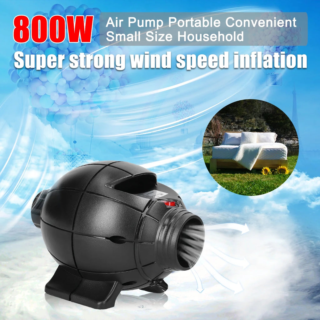 800W Electric Air Pump for Air Bed Mat R1655