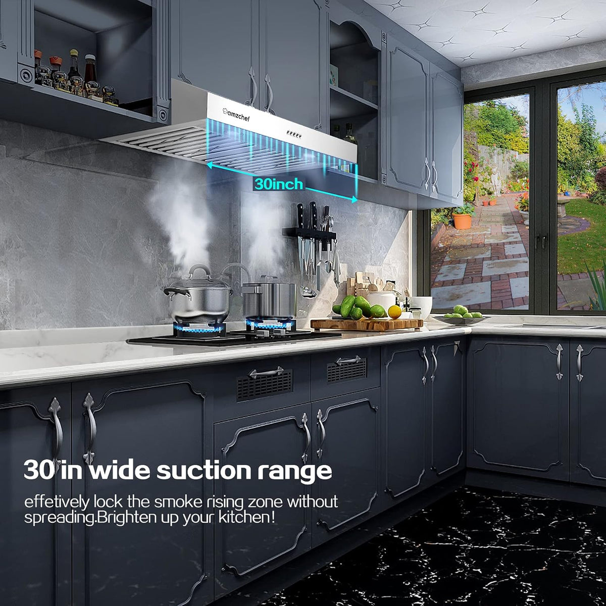 30 inch 700CFM Stainless Steel Under Cabinet Range Hood Q28953