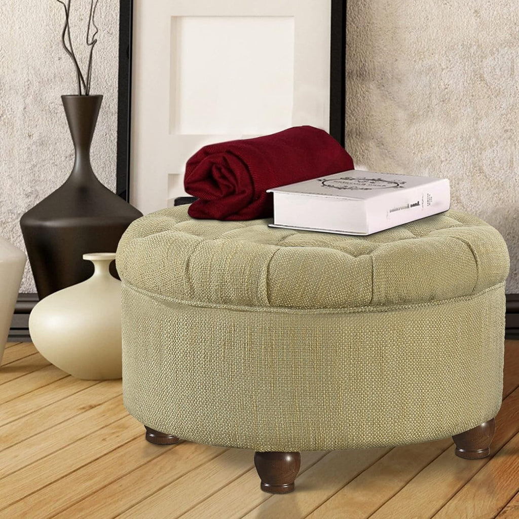 Wooden Ottoman with Lift Off Lid S80542