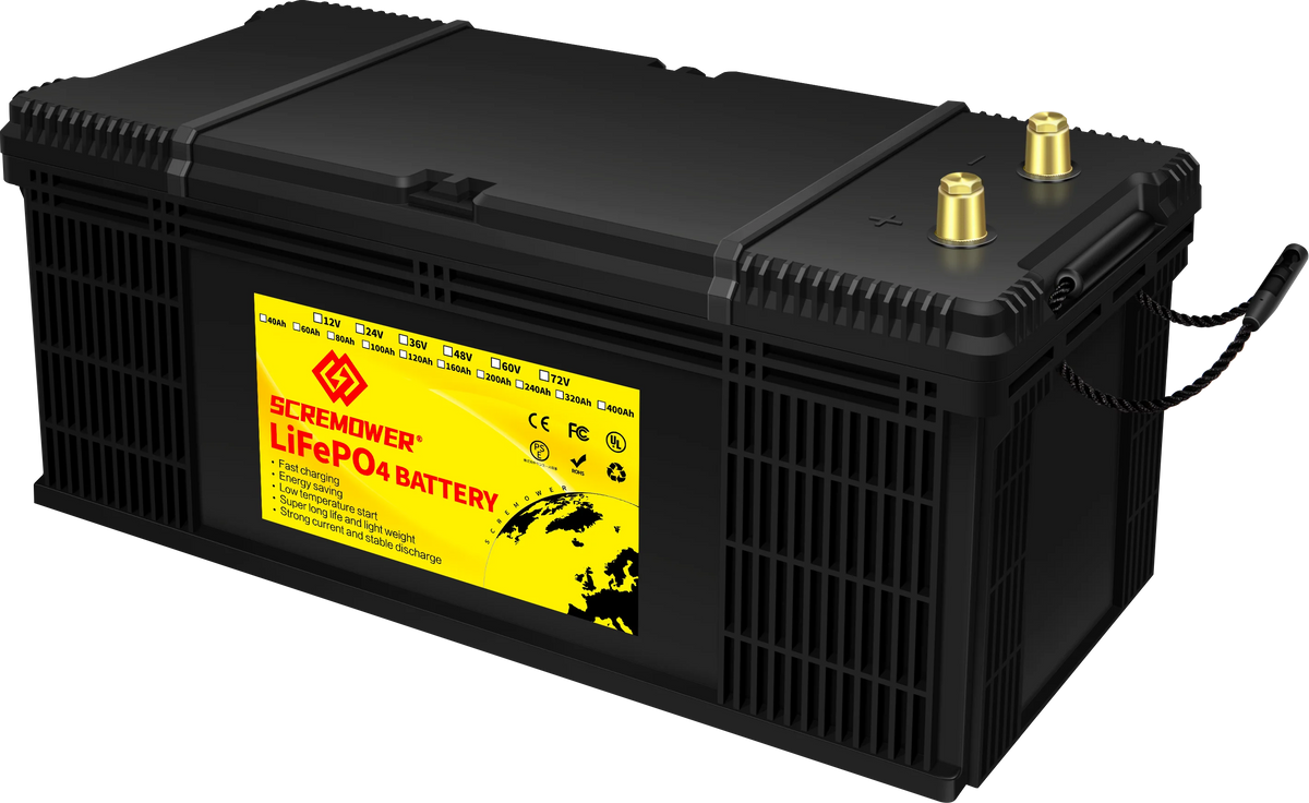 24V 100Ah LiFePO4 Battery with 100A BMS H4852
