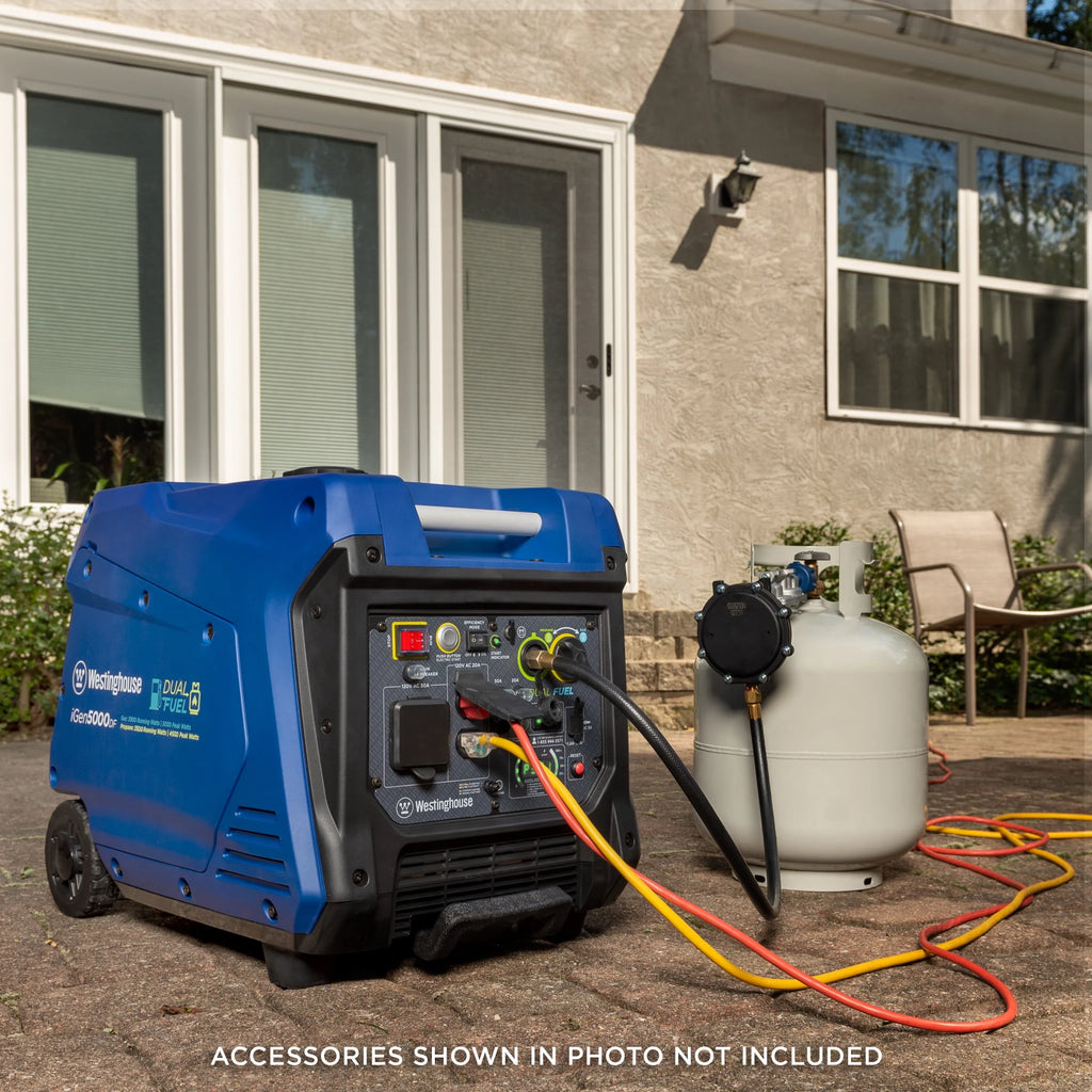 5000 Watt Dual Fuel Portable Inverter Generator R8018