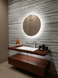 32 x 32 Round Edge Lit Mirror K790883
