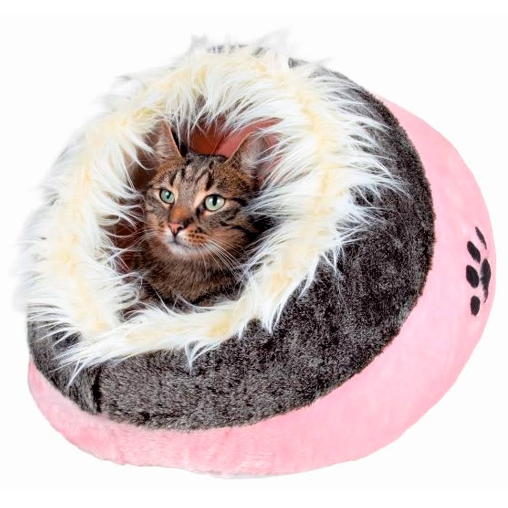 Pink Grey Cat Cave W4338