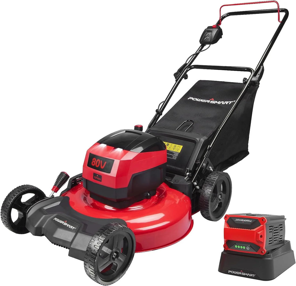 80V MAX 21 Cordless Brushless Electric Lawn Mower B502
