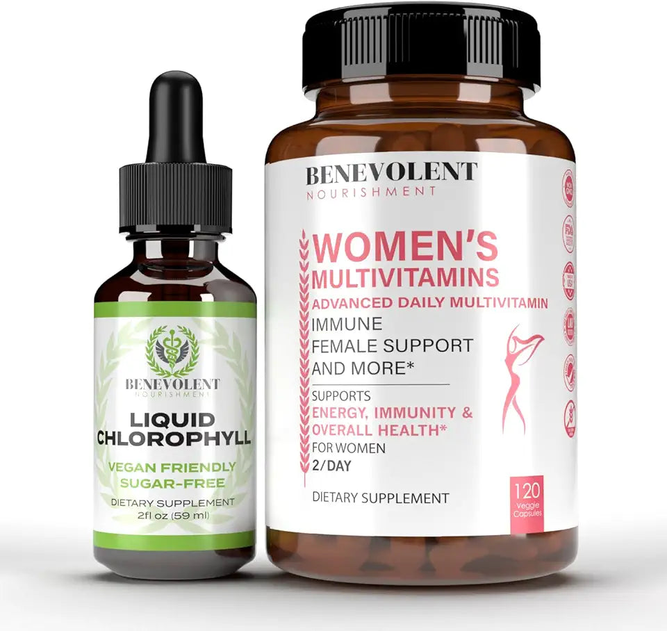Chlorophyll Liquid Drops & Women's Multivitamin G4724