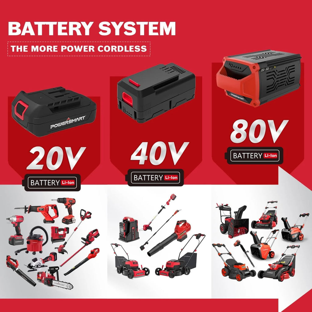 80V MAX 21 Cordless Brushless Electric Lawn Mower B502