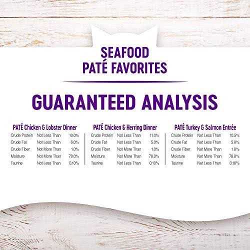 Seafood Pate Variety Pack Wet Cat Food M969