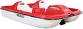 Red White Adjustable 5 Seat Pedal Boat R725120