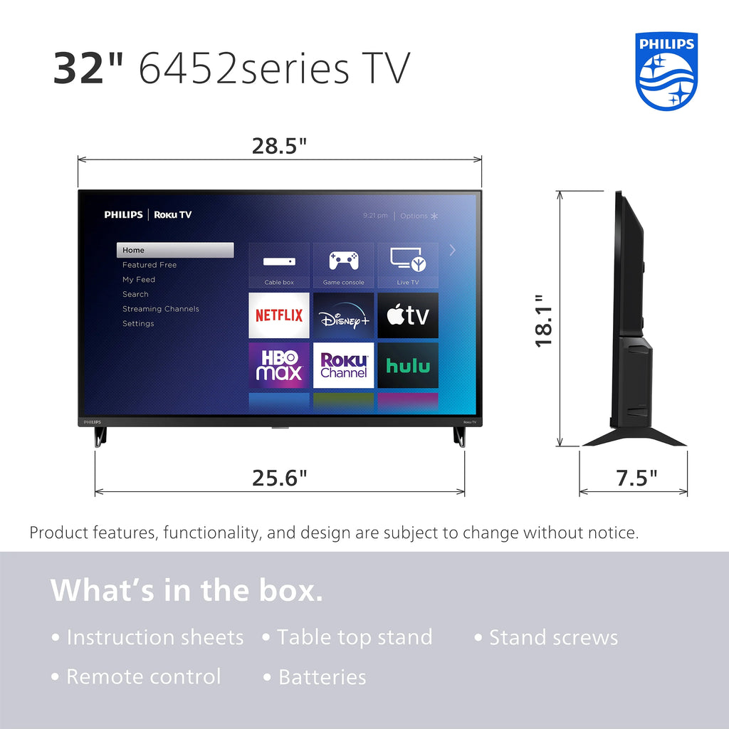 32 Class HD Smart LED TV H683