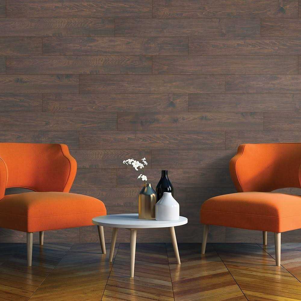 12-mm T x 6-in W x 48-in L Waterproof Wood Plank Laminate Flooring V21831