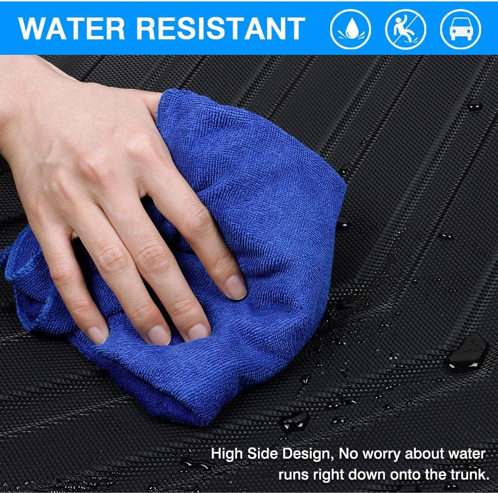 Cargo Liner Trunk Floor Mat for Toyota Sienna 2011-2019 Pack of 2 D860