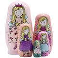 5 Pcs Russian Doll Nesting Dolls O85365