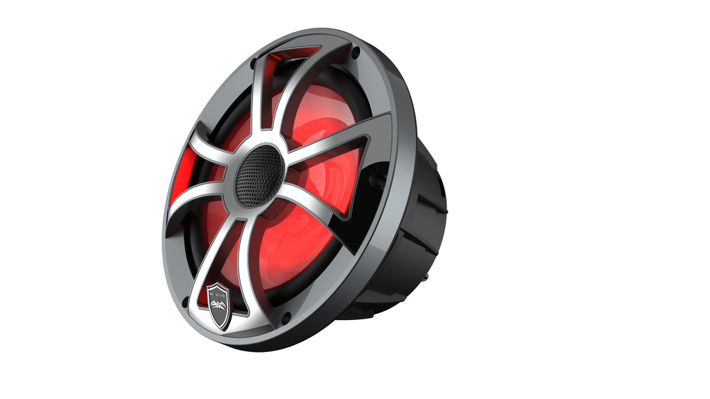 8 Inch Marine LED Coaxial Speakers (pair) U136