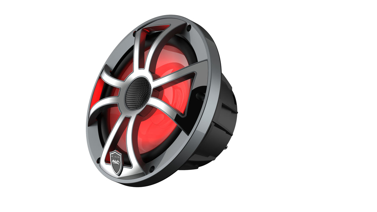 8 Inch Marine LED Coaxial Speakers (pair) U136