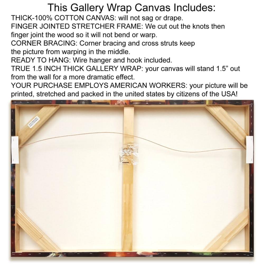 20 Giclee on Gallery Wrap Canvas C439