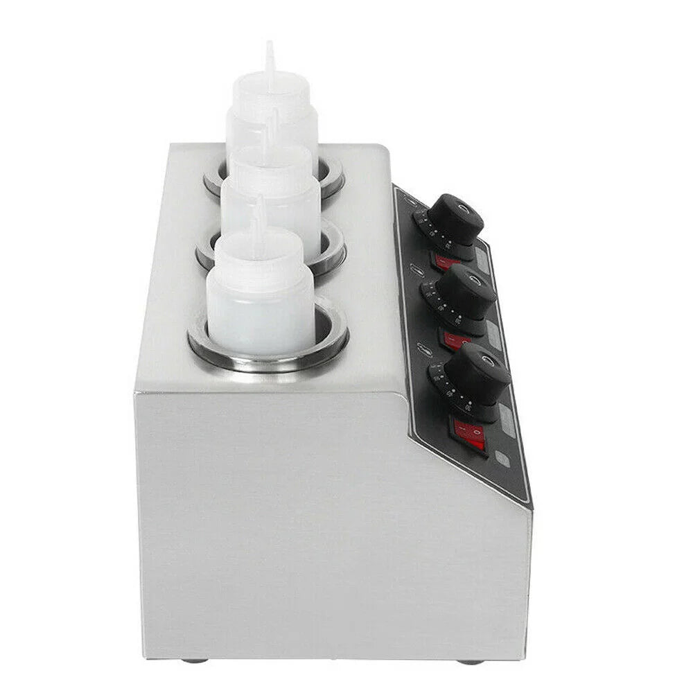 240W Electric Sauce Warmer 3 Bottles C26668