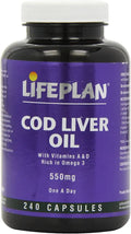 Cod Liver Oil 550mg 240 Capsules Y505