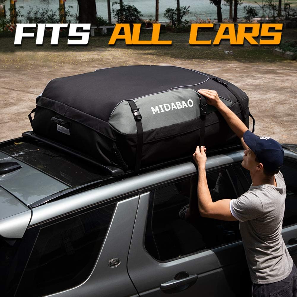 25 Cubic Feet Waterproof Car Roof Cargo Carrier N9025