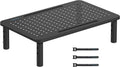 Black Metal Monitor Stand with Pen Holder L5581